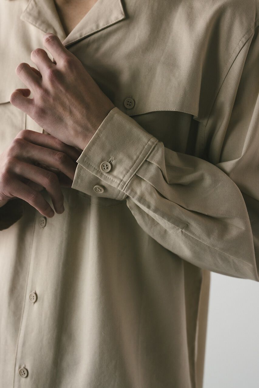 STYLEMIXER「リネンミックスシャツジャケット」|その他|