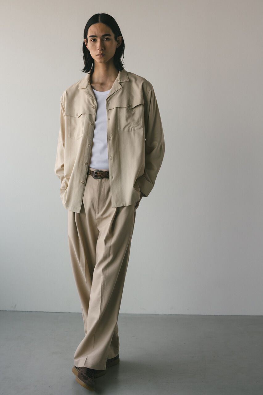 STYLEMIXER「リネンミックスシャツジャケット」|その他|