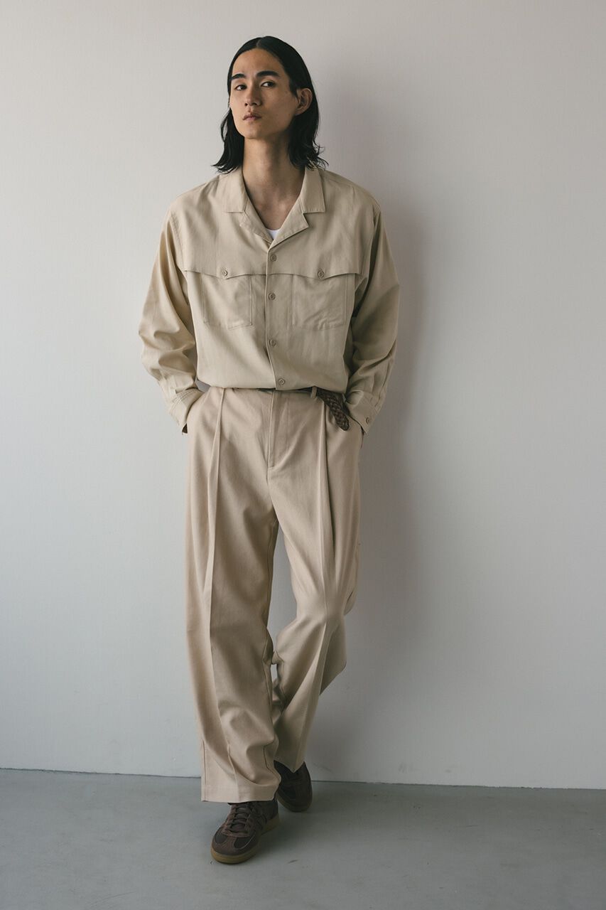 STYLEMIXER「リネンミックスシャツジャケット」|その他|