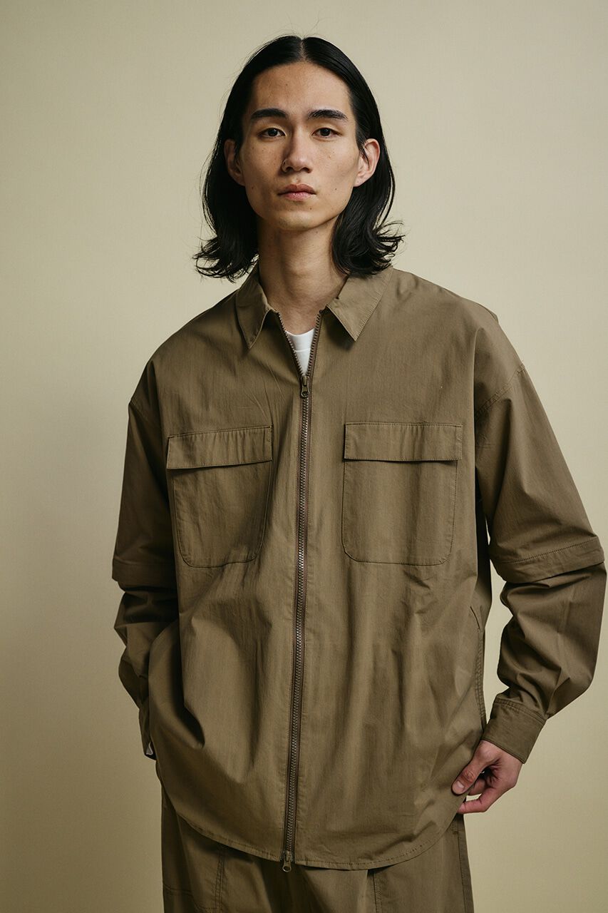 STYLEMIXER「ACTIVE撥水デタッチャブルシャツ」|シャツ・ブラウス|