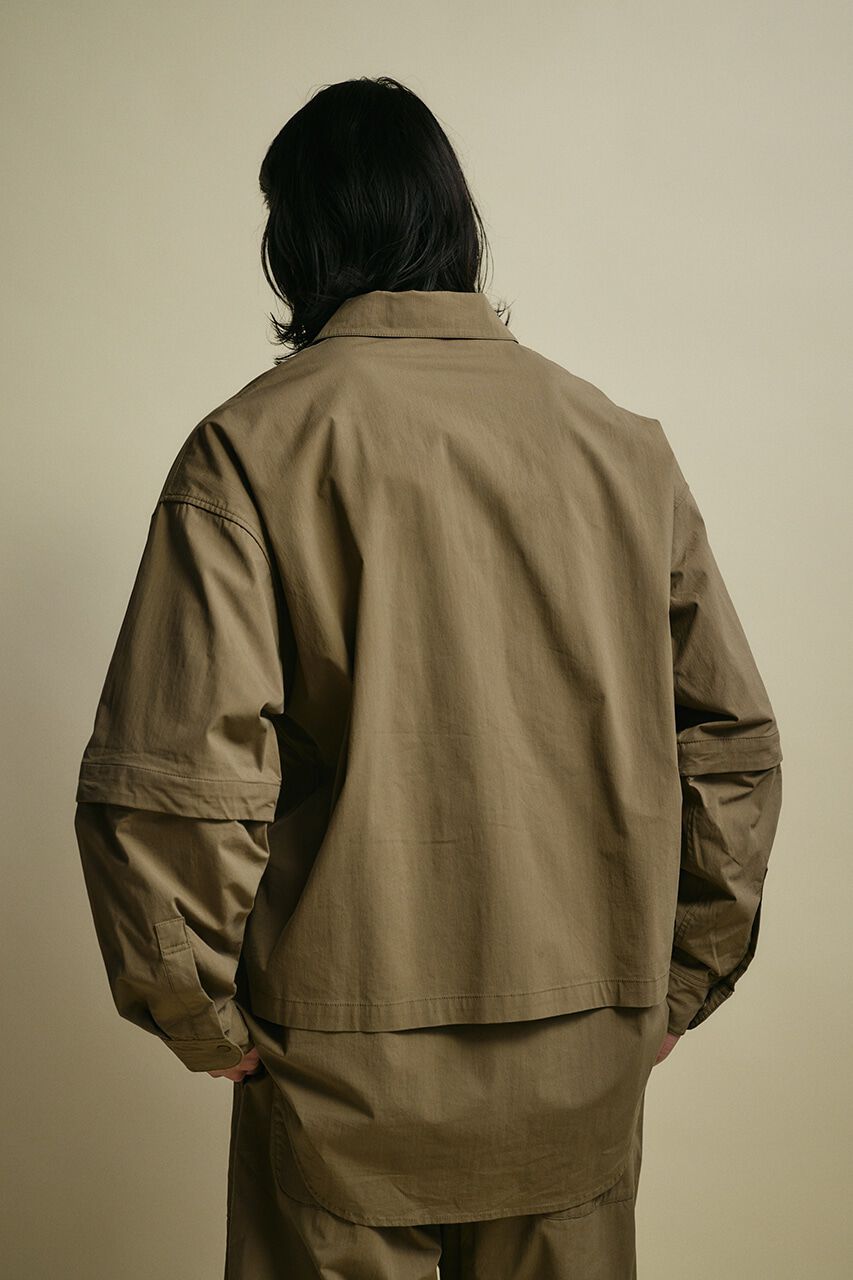 STYLEMIXER「ACTIVE撥水デタッチャブルシャツ」|シャツ・ブラウス|