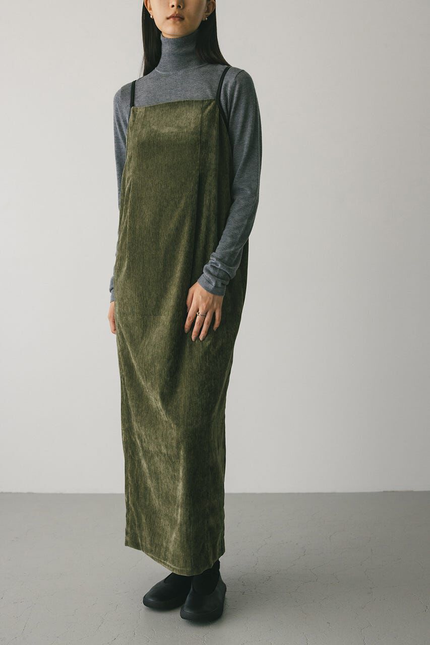 STYLEMIXER「パイピングベロアキャミワンピース」|ワンピース|KHA