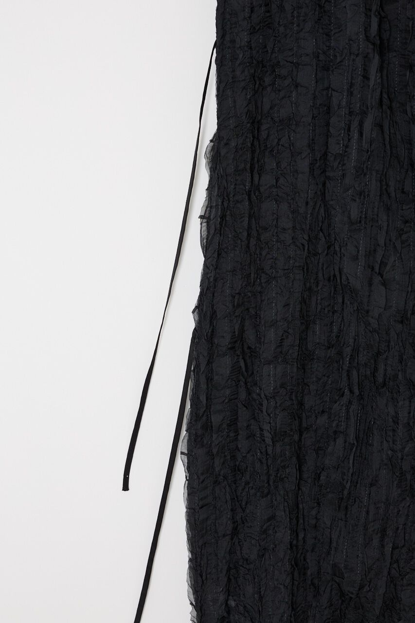 MOUSSY「SHEER FRILL キャミドレス」|ワンピース|