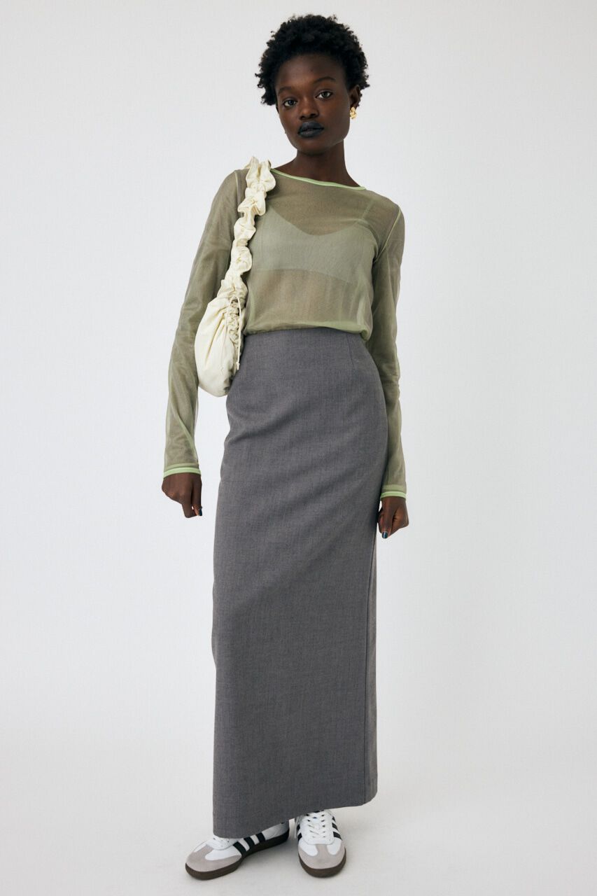 MOUSSY「REVERSIBLE GLITTER SHEER トップス」|Tシャツ・カットソー|