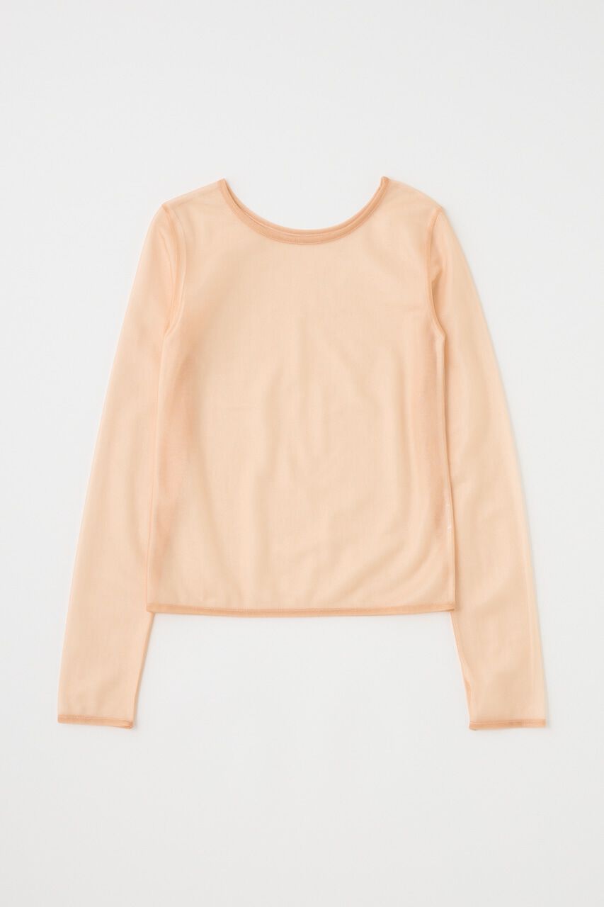 MOUSSY「REVERSIBLE GLITTER SHEER トップス」|Tシャツ・カットソー|