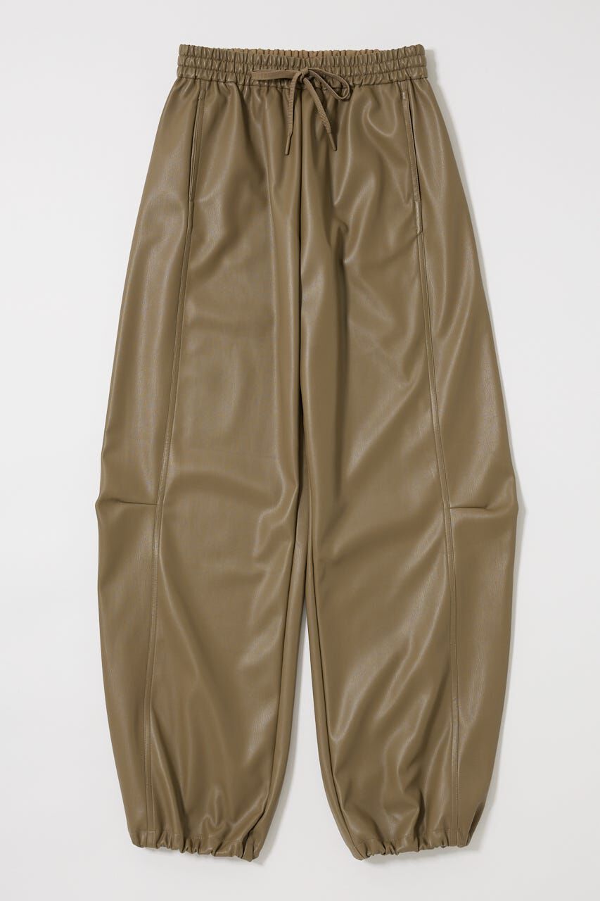 MOUSSY「F/LEATHER JOGGER パンツ」|その他|