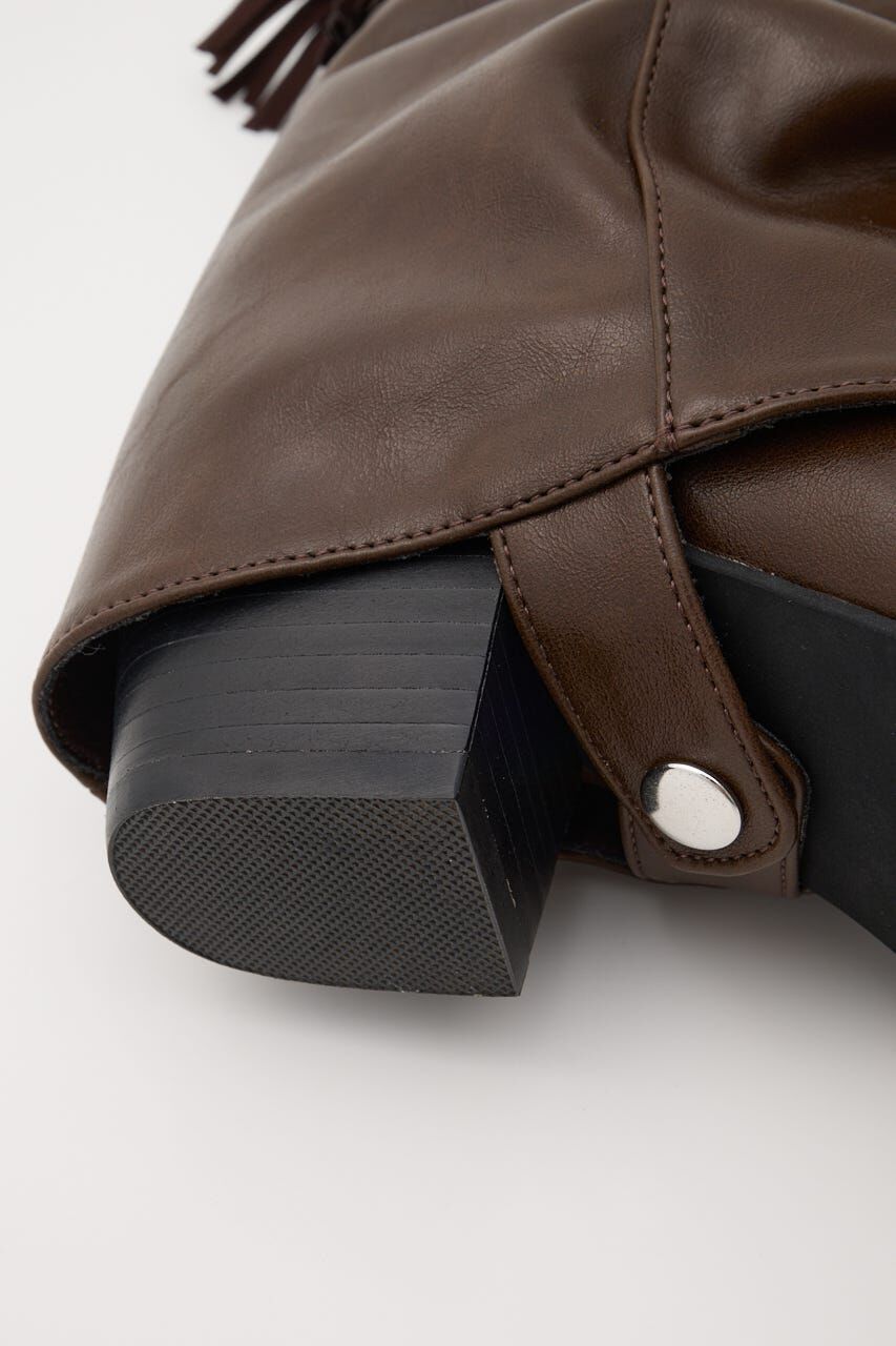 MOUSSY「FRINGE COVER ブーツ」|その他|