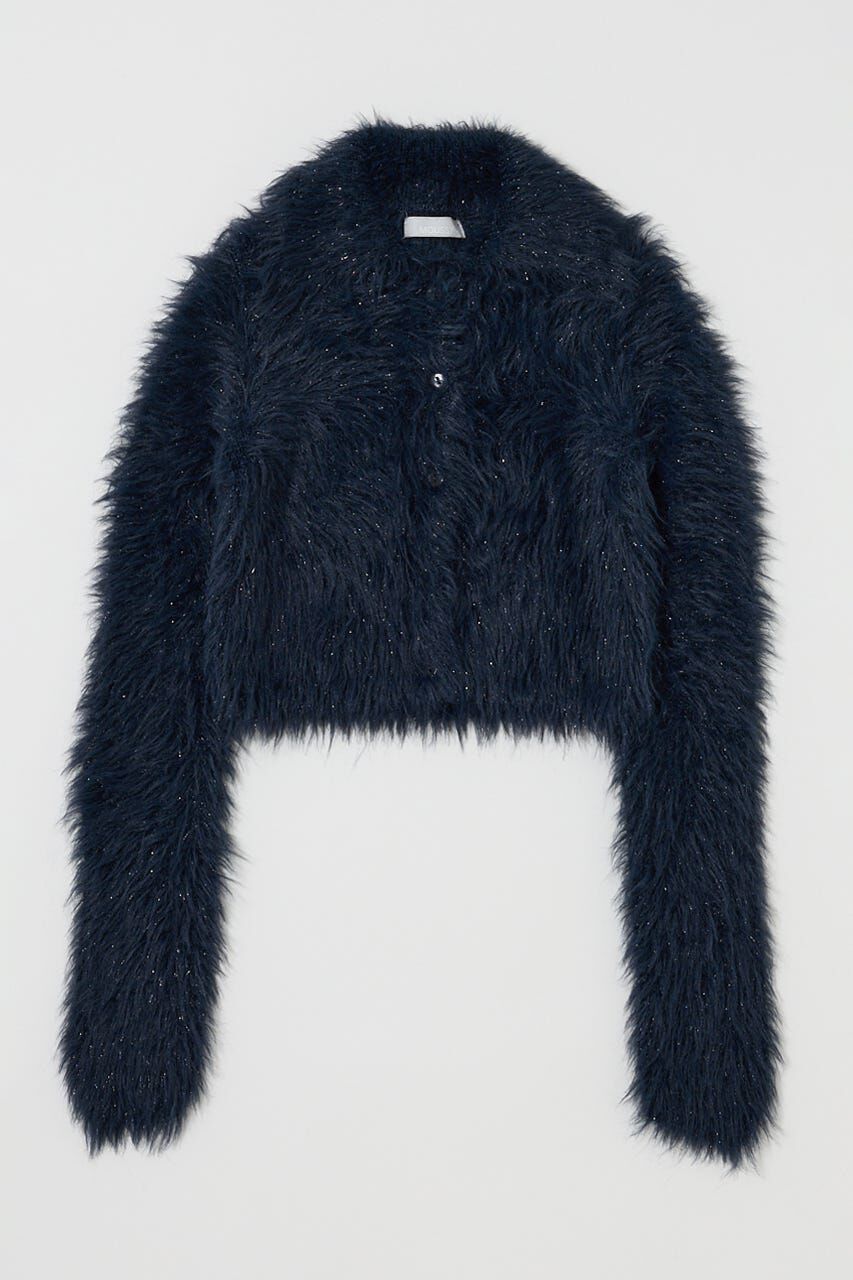 MOUSSY「FEATHER LIKE KNIT シャツ」|ニット・セーター|