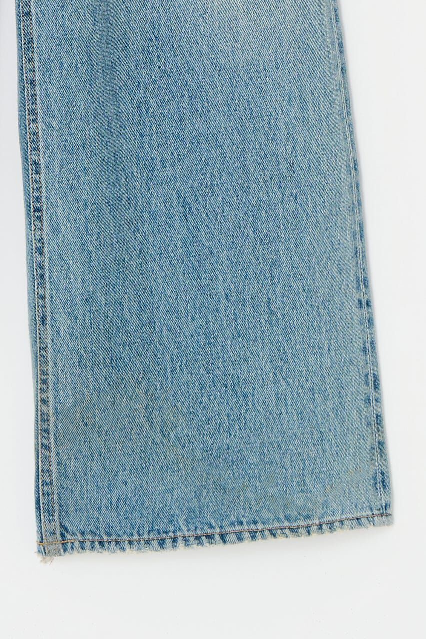 MOUSSY「CROSS WAIST WIDE ストレート」|デニム|