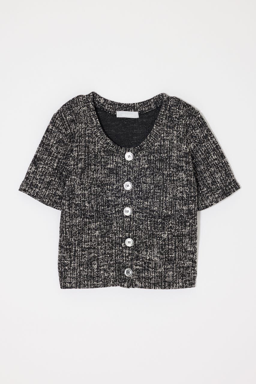 MOUSSY「TWEED CRUSH トップス」|Tシャツ・カットソー|