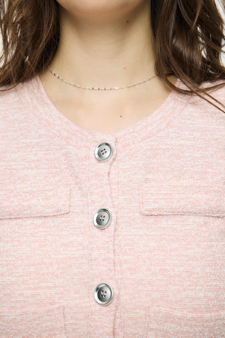 MOUSSY「TWEED CRUSH トップス」|Tシャツ・カットソー|