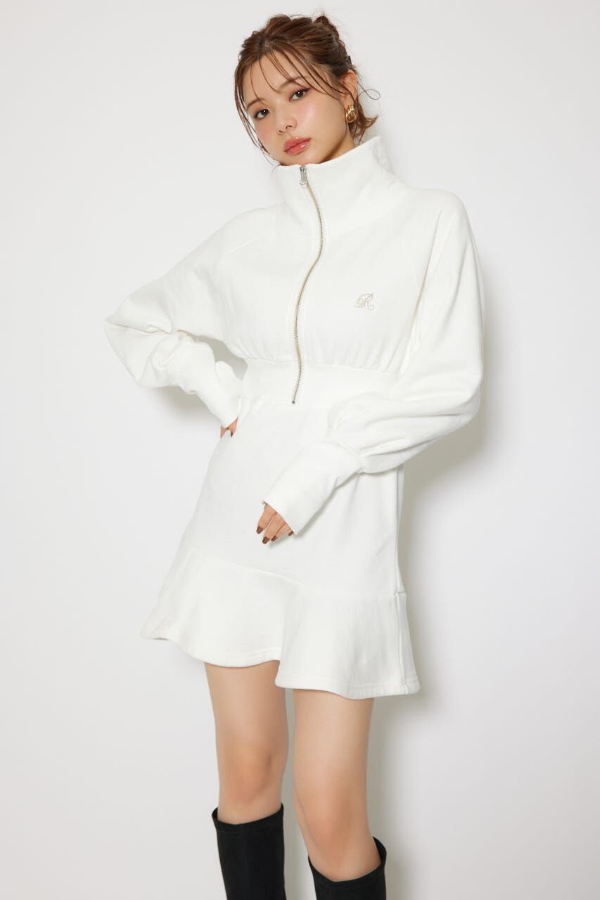 rienda「ティアードペプラムワンピース」|ワンピース|