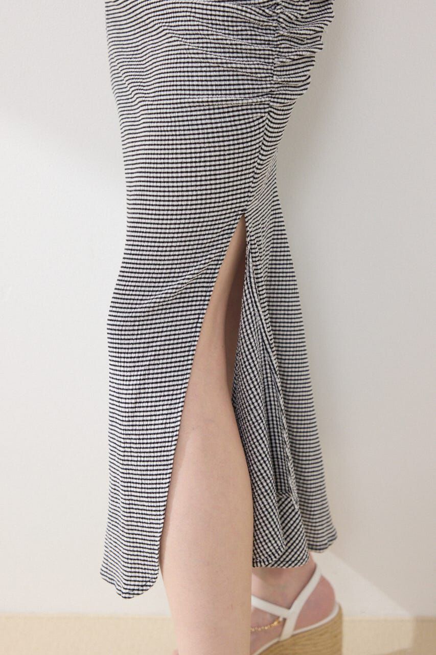 rienda「ギャザーマーメイドジャストウエストスカート」|スカート|