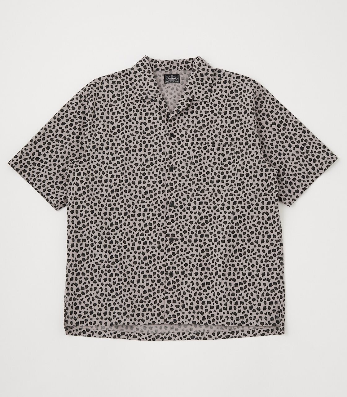 RODEO CROWNS「タイプライター オープンカラーシャツ」|シャツ・ブラウス|柄GRY5