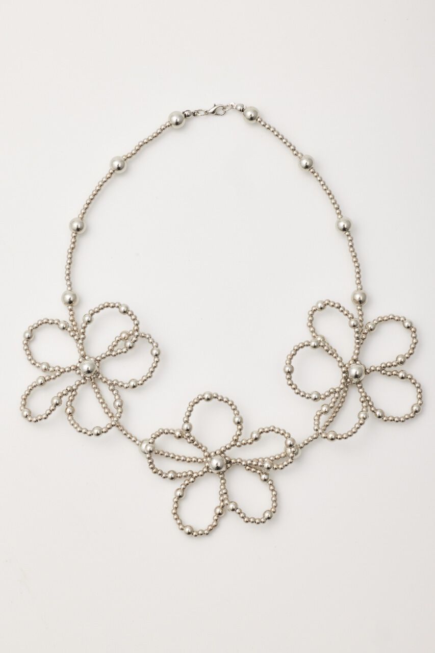 RODEO CROWNS「フラワービーズネックレス」|ネックレス|SLV