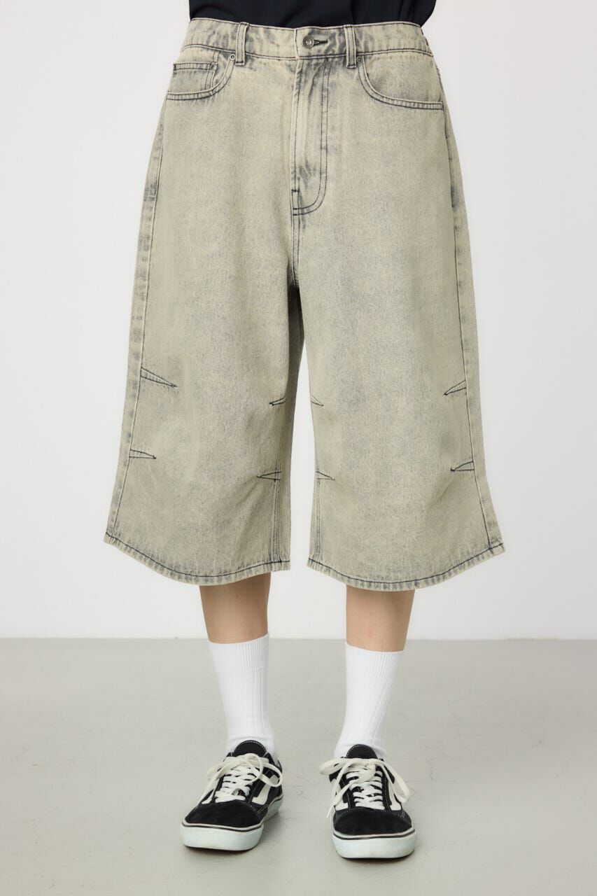 RODEO CROWNS「デニムバミューダパンツ」|デニム|