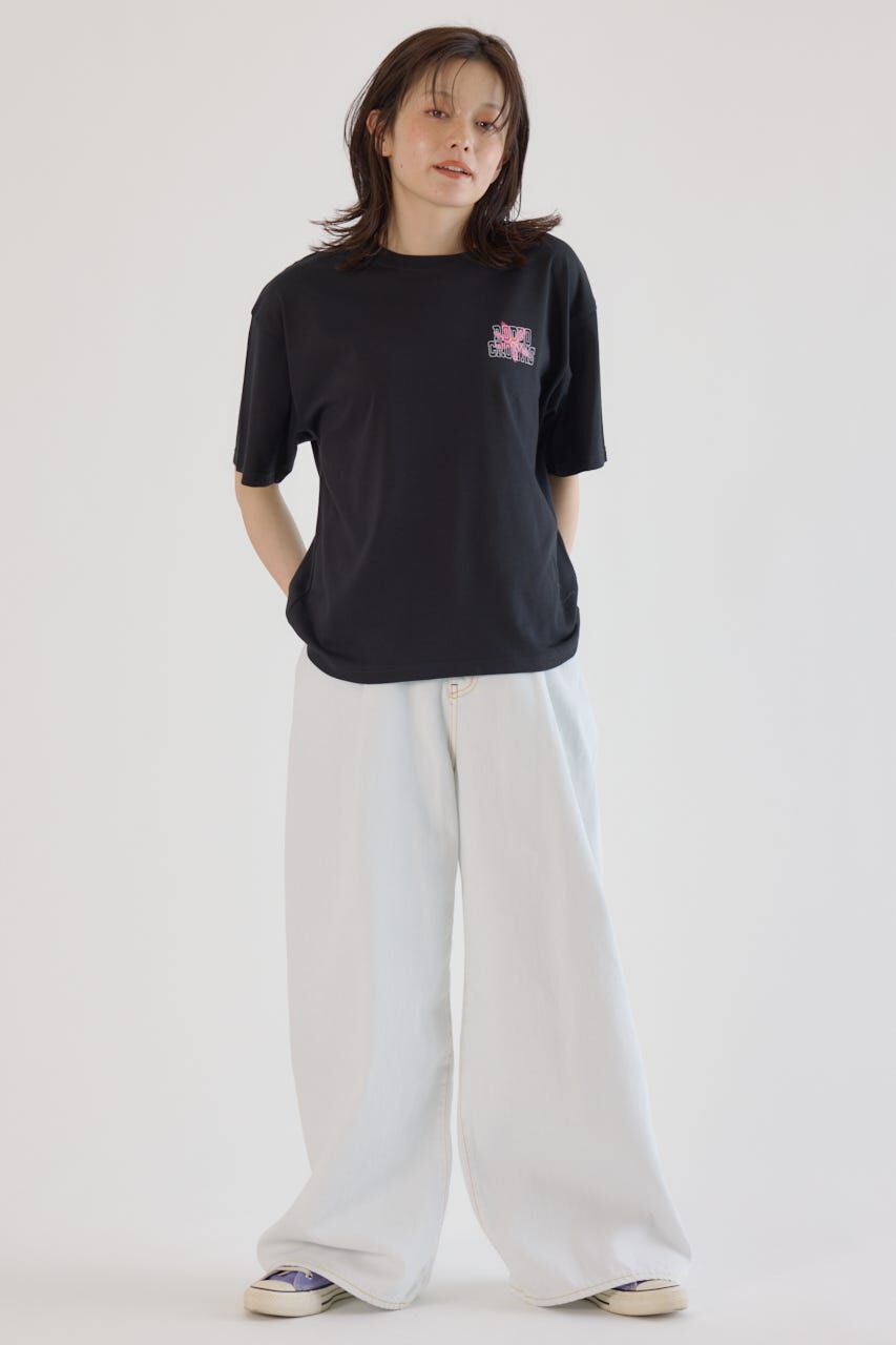 RODEO CROWNS「フラワークロスパッチTシャツ」|Tシャツ・カットソー|