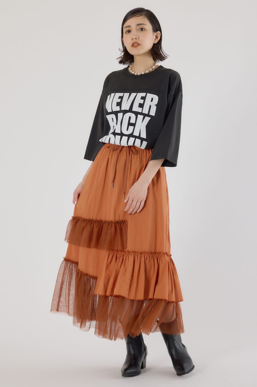 RODEO CROWNS「ランダムティアードスカート」|スカート|