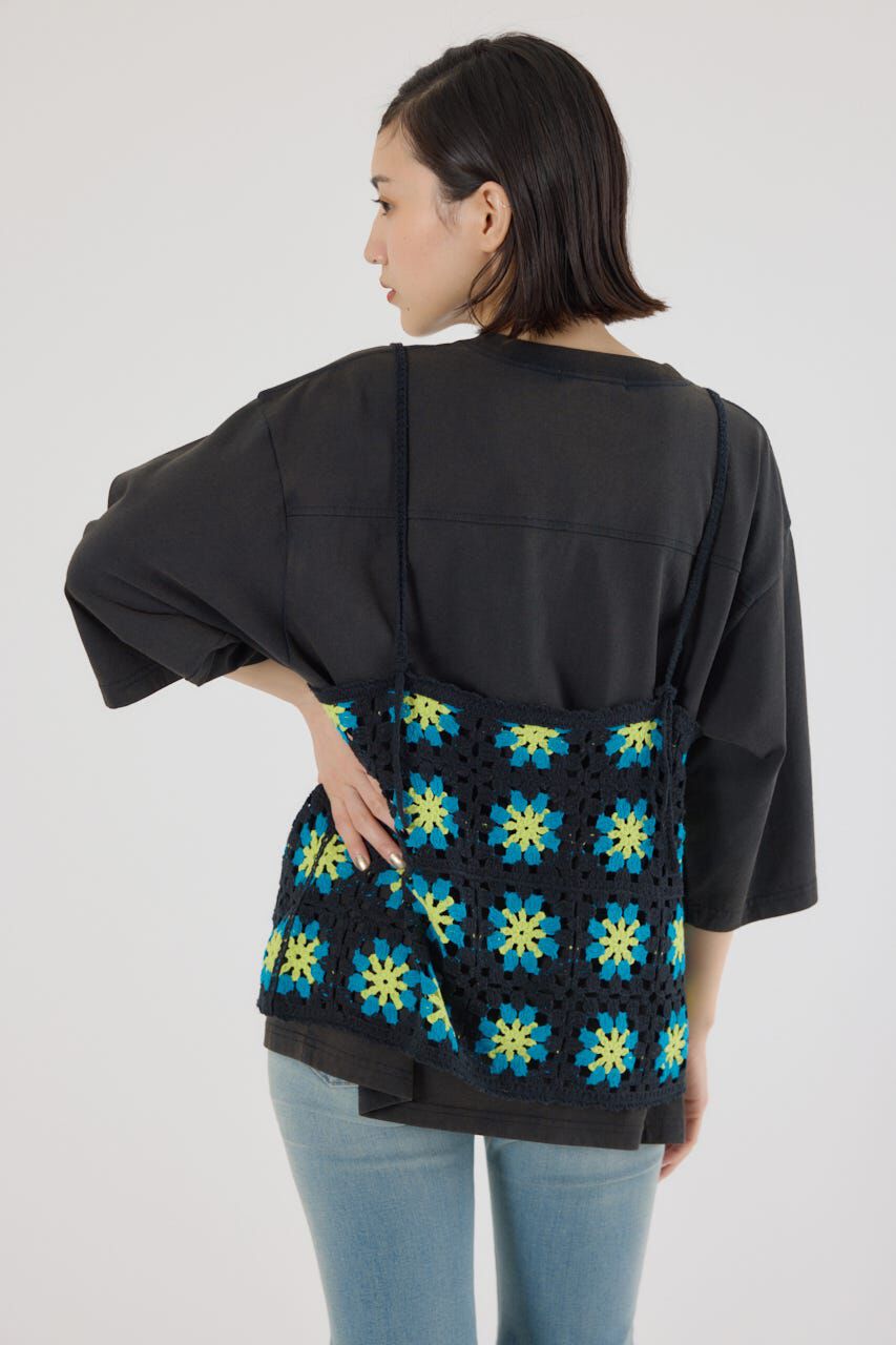 RODEO CROWNS「FLOWERクロシェキャミソール」|キャミソール|