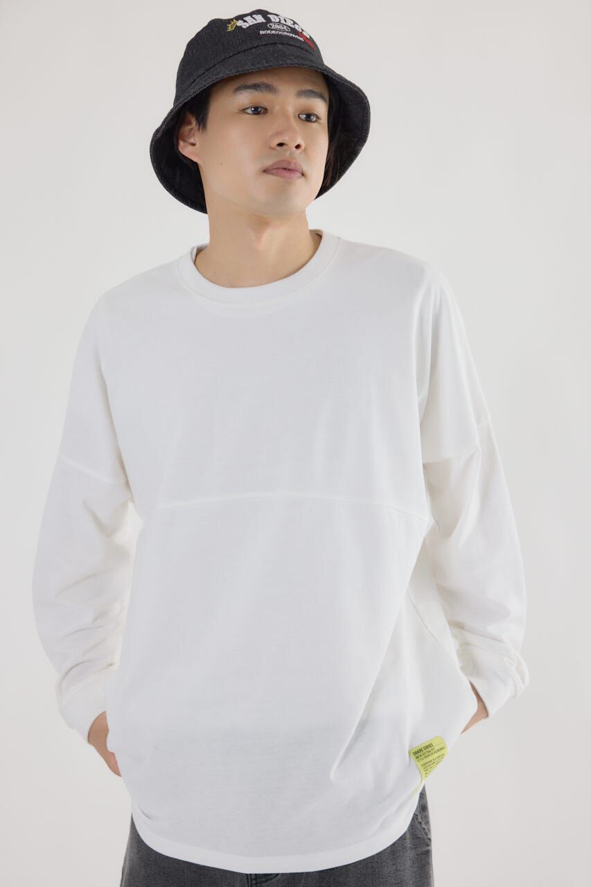 RODEO CROWNS「SHARE ビッグフットボール L/S Tシャツ」|Tシャツ・カットソー|