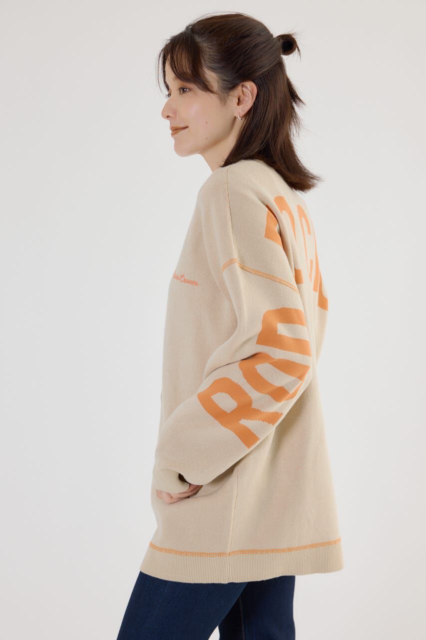 RODEO CROWNS「スウェットライクロゴカーディガン」|カーディガン|