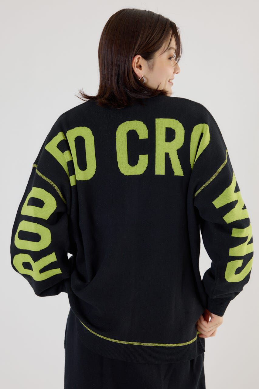 RODEO CROWNS「スウェットライクロゴカーディガン」|カーディガン|