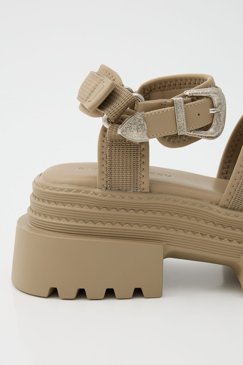 RODEO CROWNS「スタッズサンダル」|サンダル|