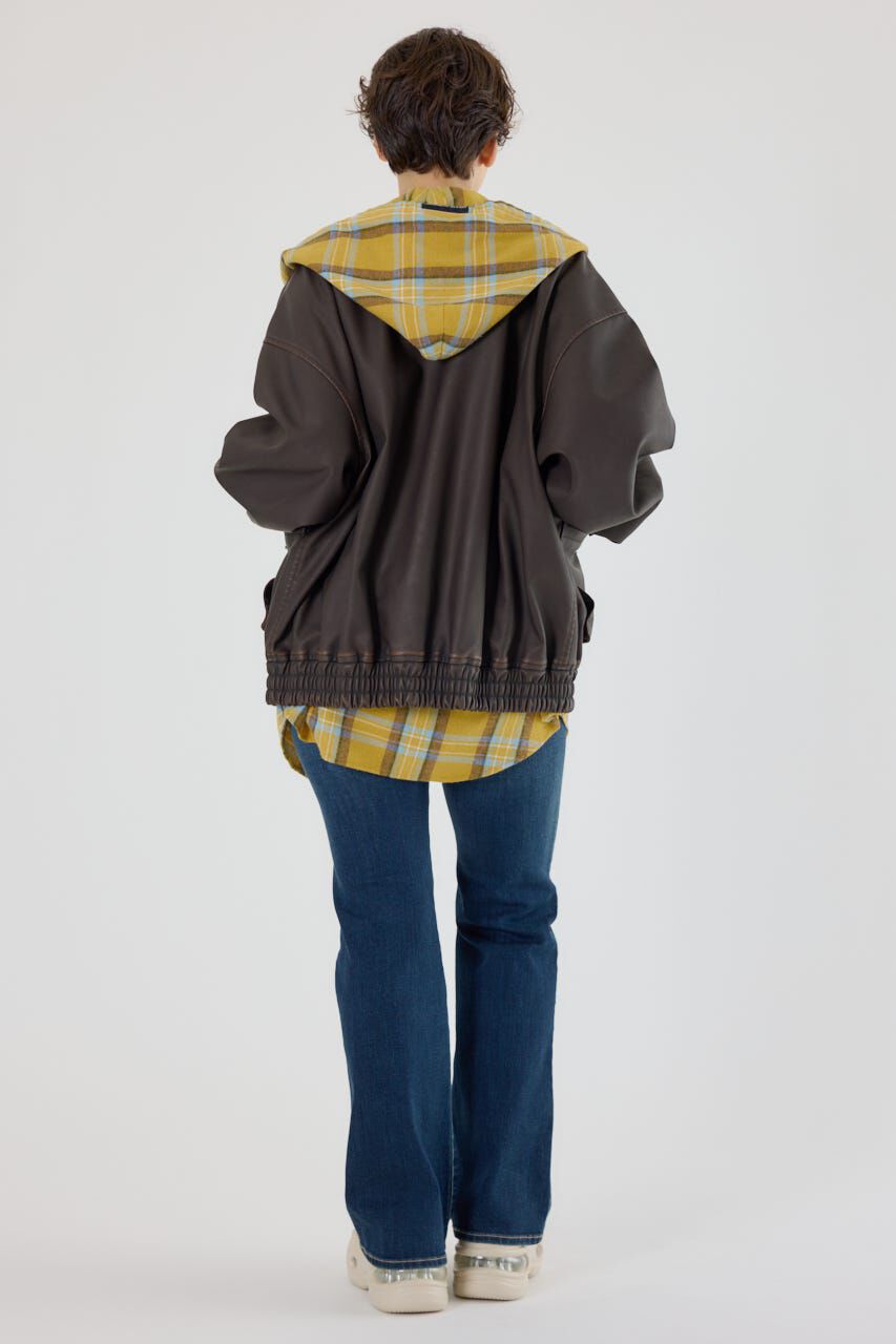 RODEO CROWNS「ヴィンテージフェイクレザーブルゾン」|その他|