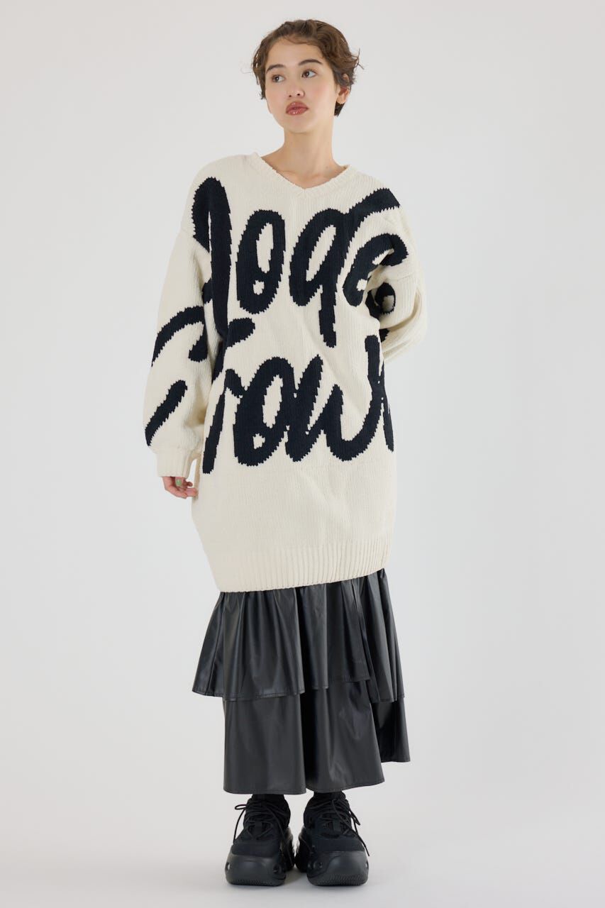 RODEO CROWNS「ロゴ2WAYモールニットワンピース」|ワンピース|