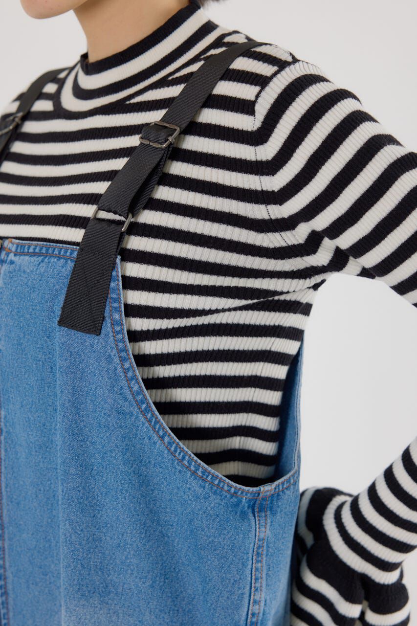 RODEO CROWNS「フロントジップジャンパースカート」|ワンピース|