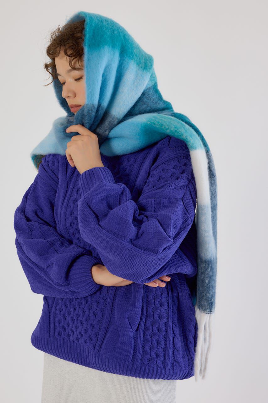 RODEO CROWNS「チェックガラ ボリュームマフラー」|その他|