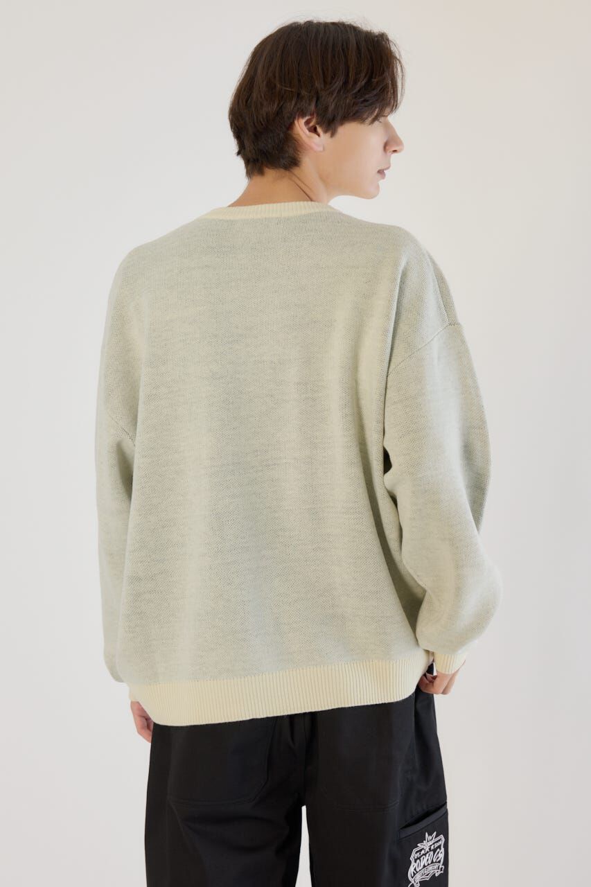 RODEO CROWNS「レタリングフラワーパイルニット」|ニット・セーター|