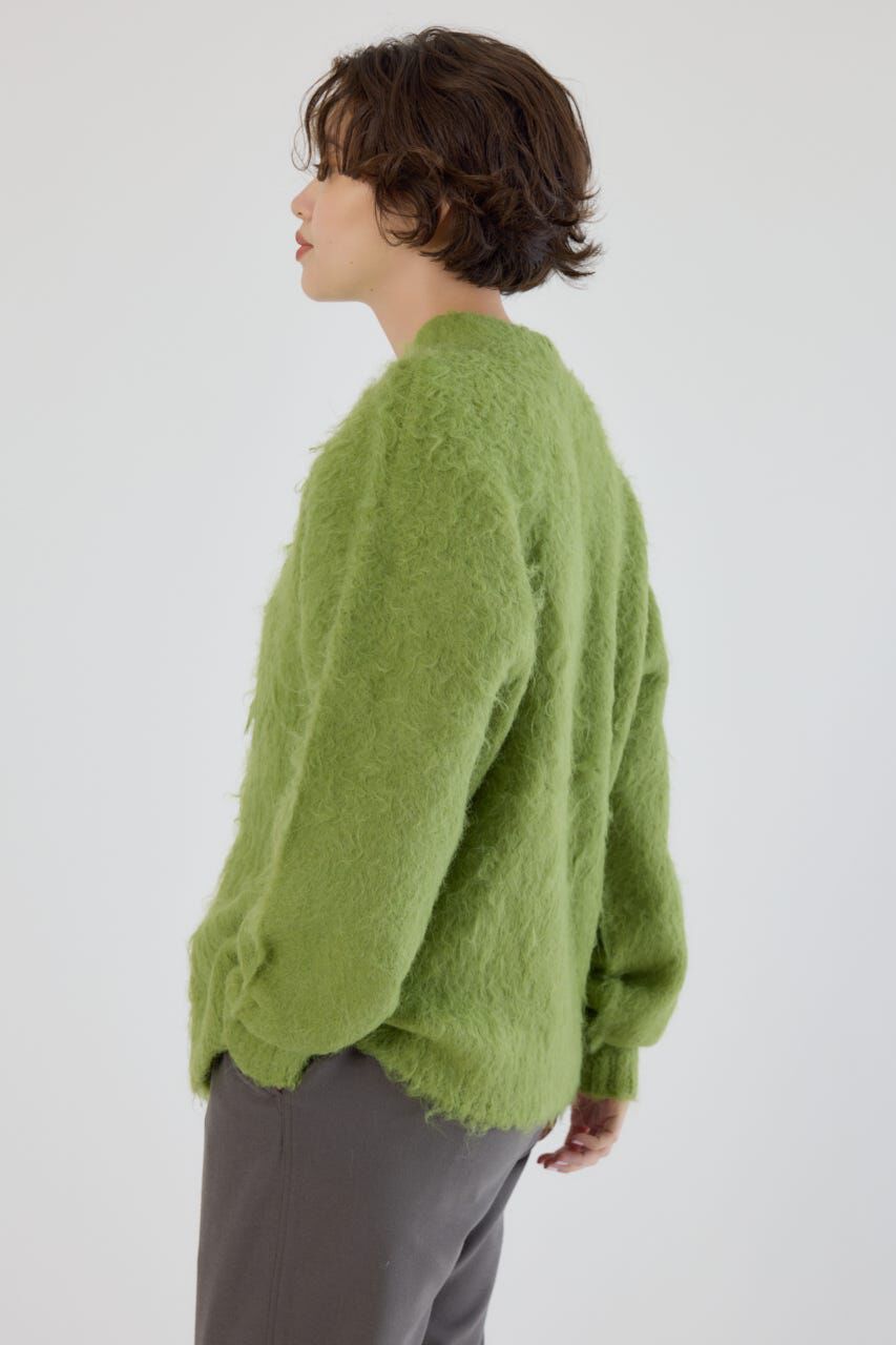 RODEO CROWNS「2WAY Fluffyシャギーニットカーディガン」|カーディガン|