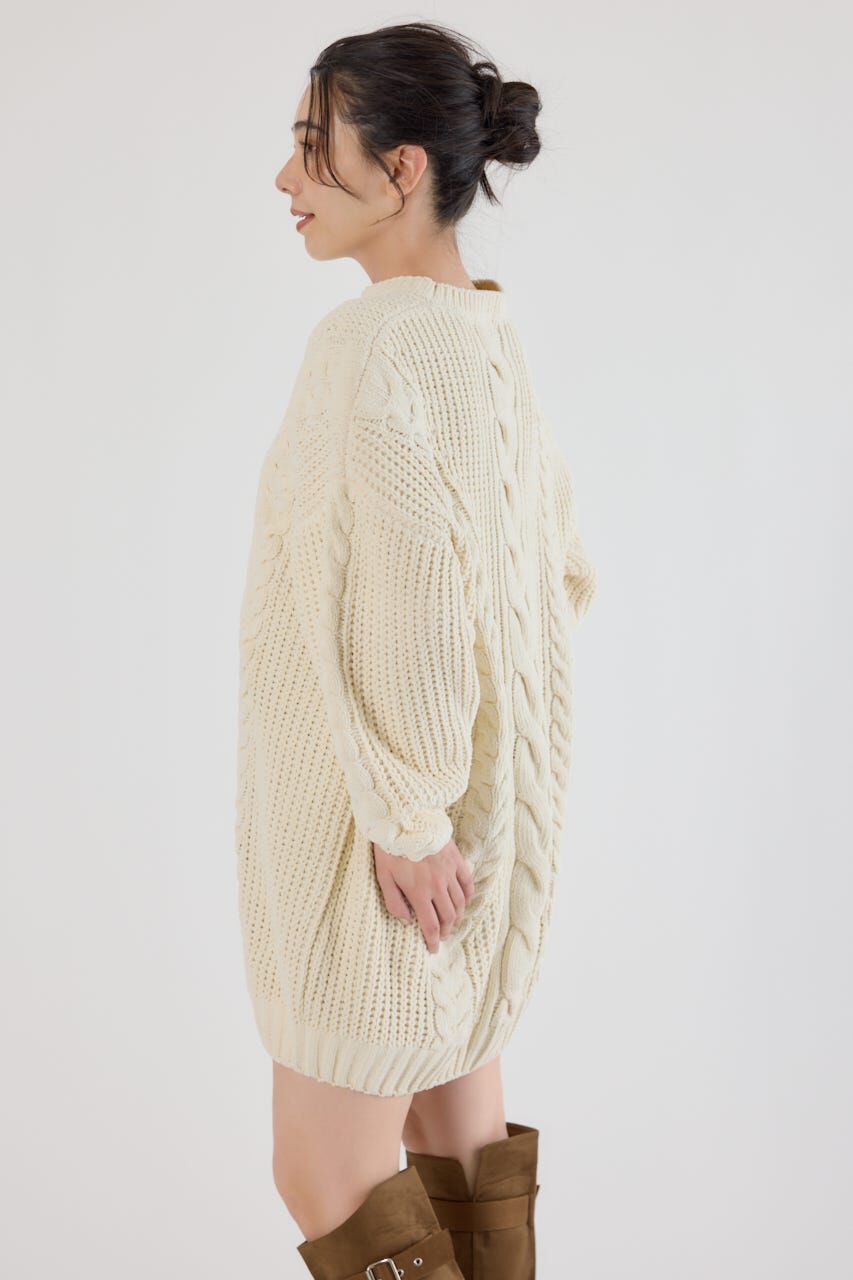 RODEO CROWNS「ケーブルモールニットワンピース」|ワンピース|