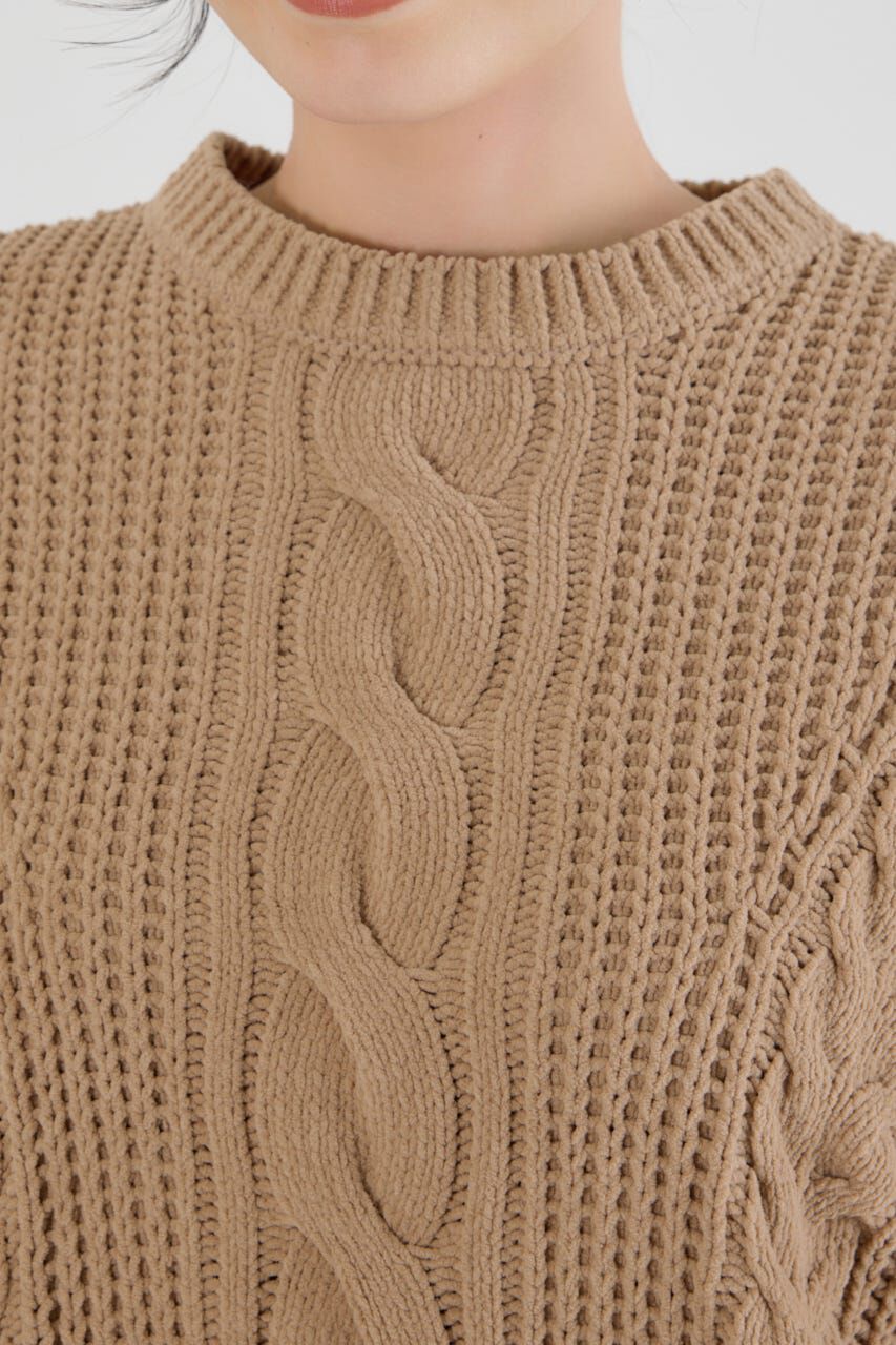 RODEO CROWNS「ケーブルモールニットワンピース」|ワンピース|