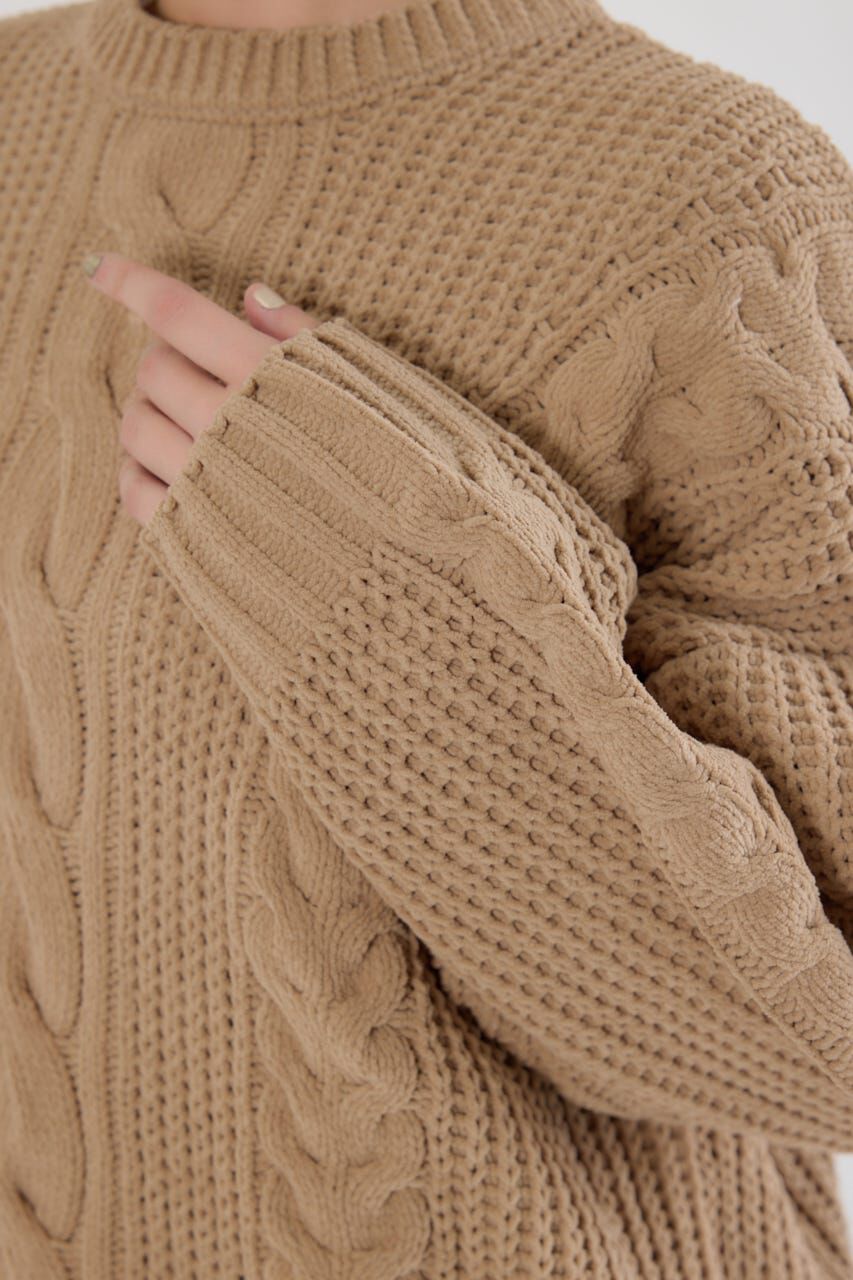 RODEO CROWNS「ケーブルモールニットワンピース」|ワンピース|