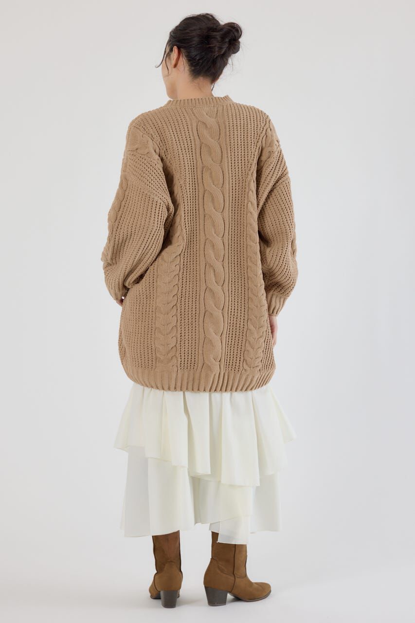 RODEO CROWNS「ケーブルモールニットワンピース」|ワンピース|