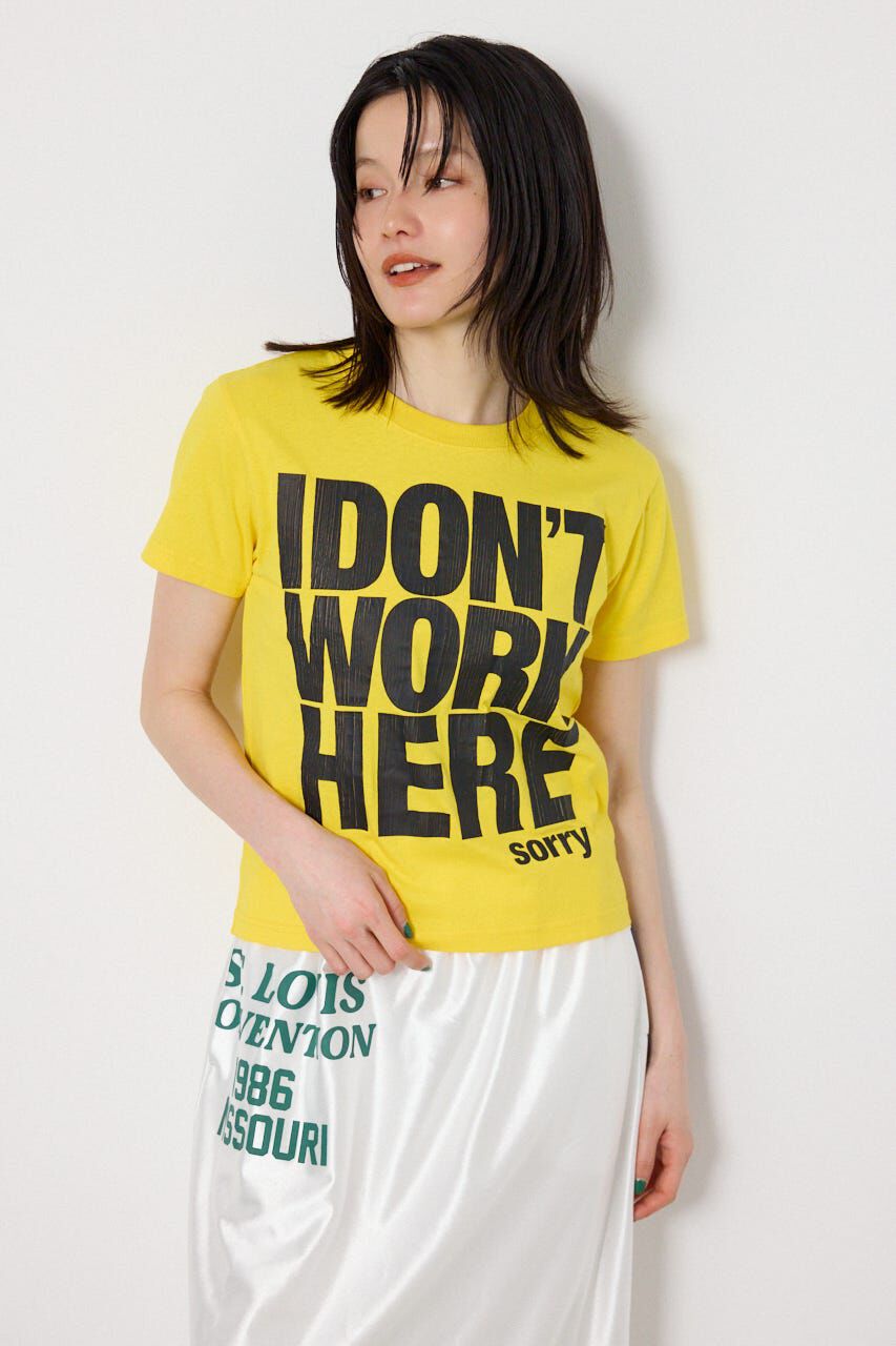 RODEO CROWNS「Message Tシャツ」|Tシャツ・カットソー|YEL