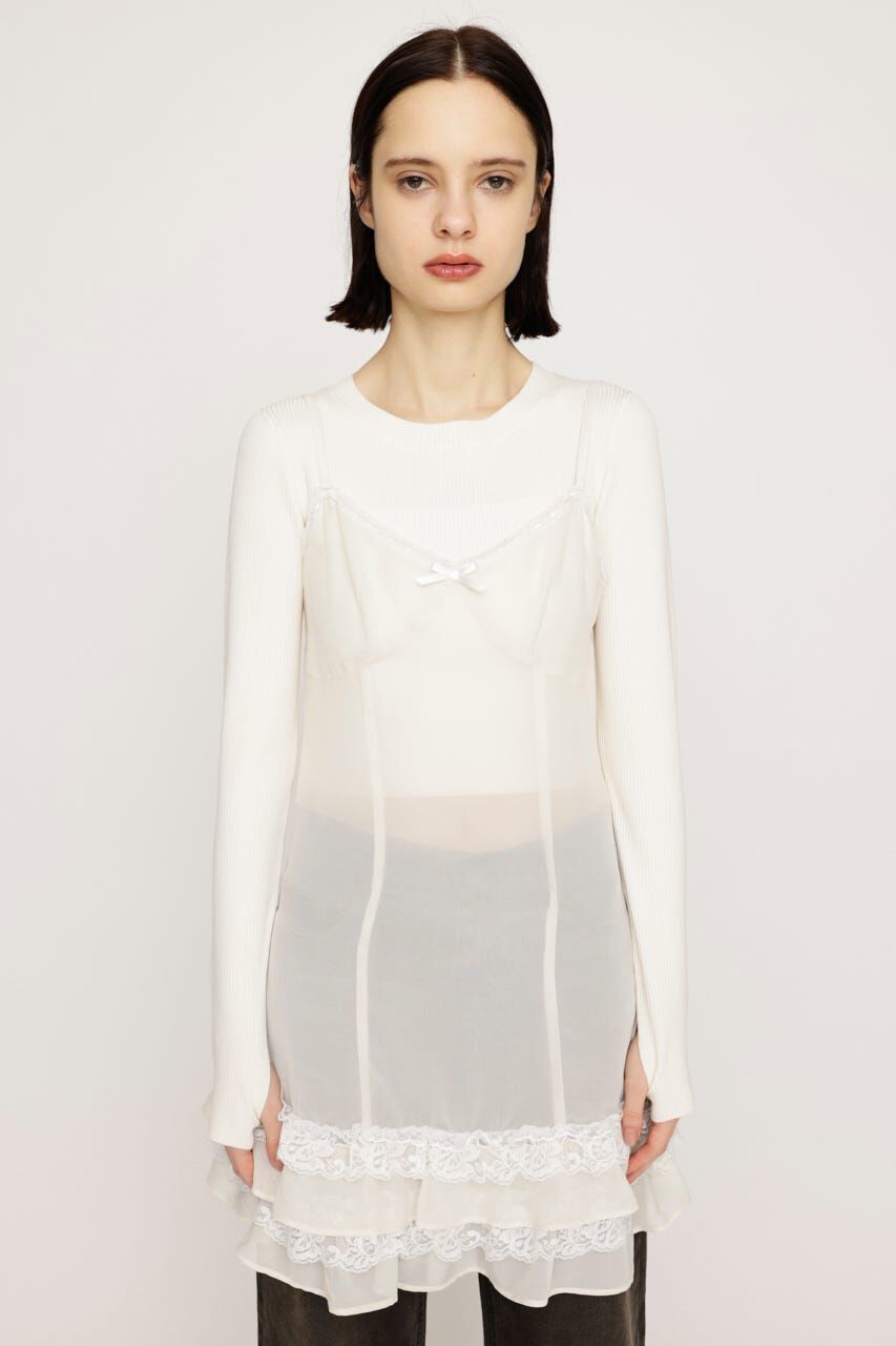 SLY「FRILL CAMI S／ドレス」|ワンピース|