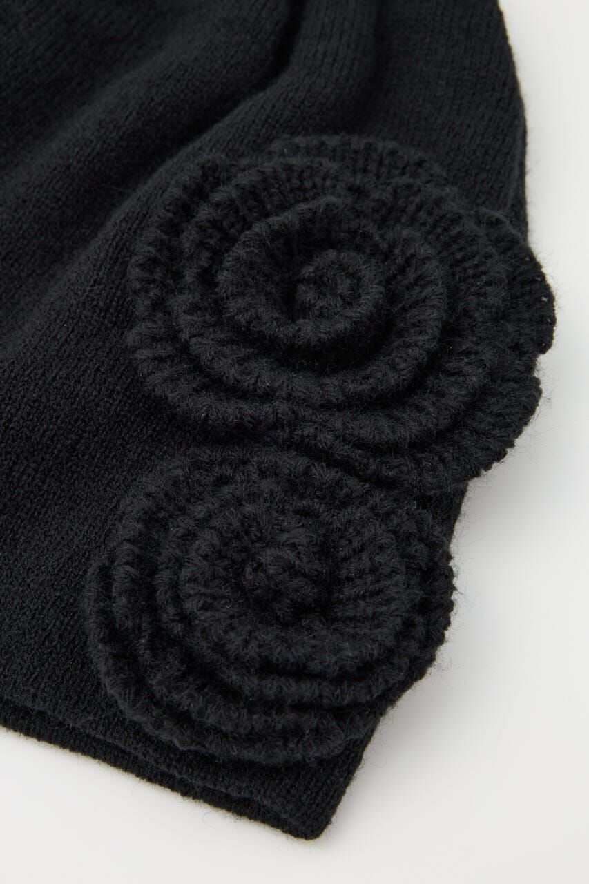 SLY「FLOWER MOTIF KNIT BEANIE」|その他|
