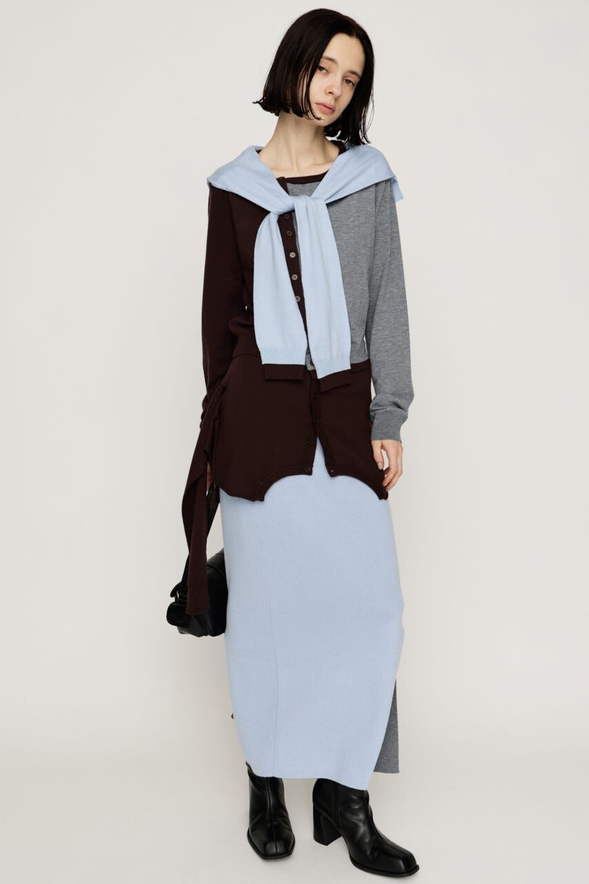 SLY「DOCKING KNIT スカート」|スカート|