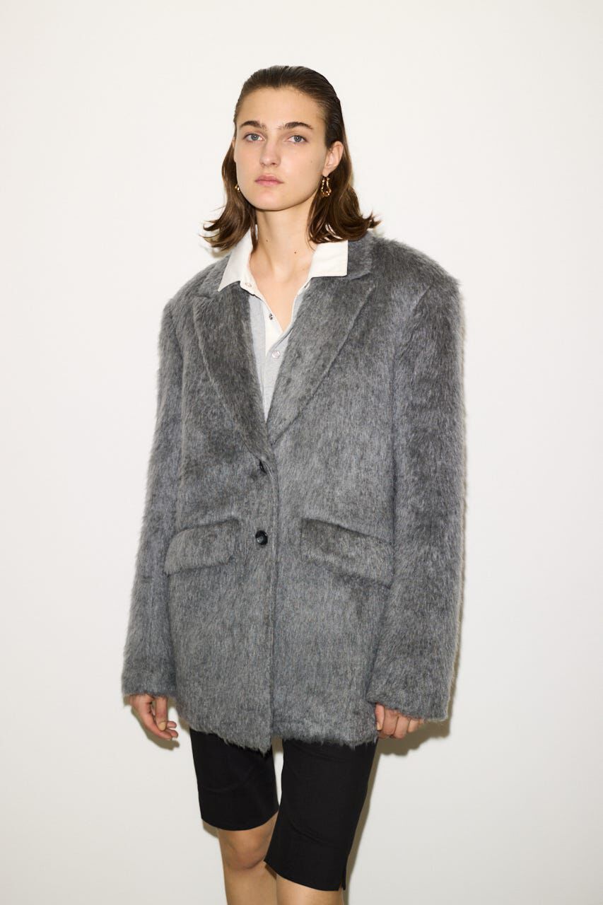 SLY「SHAGGY TAILOR ジャケット」|その他|GRY