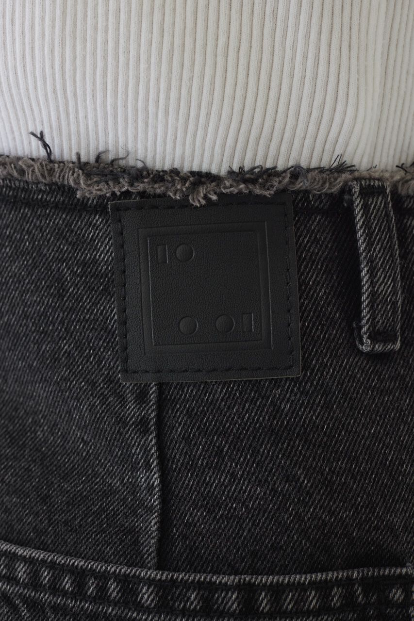 RIM.ARK 「Cut off wide denim」|デニム|