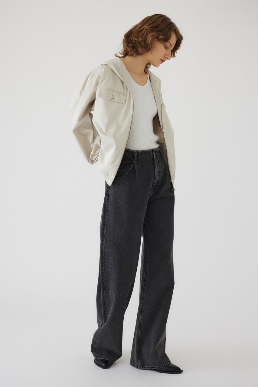 RIM.ARK 「Cut off wide denim」|デニム|