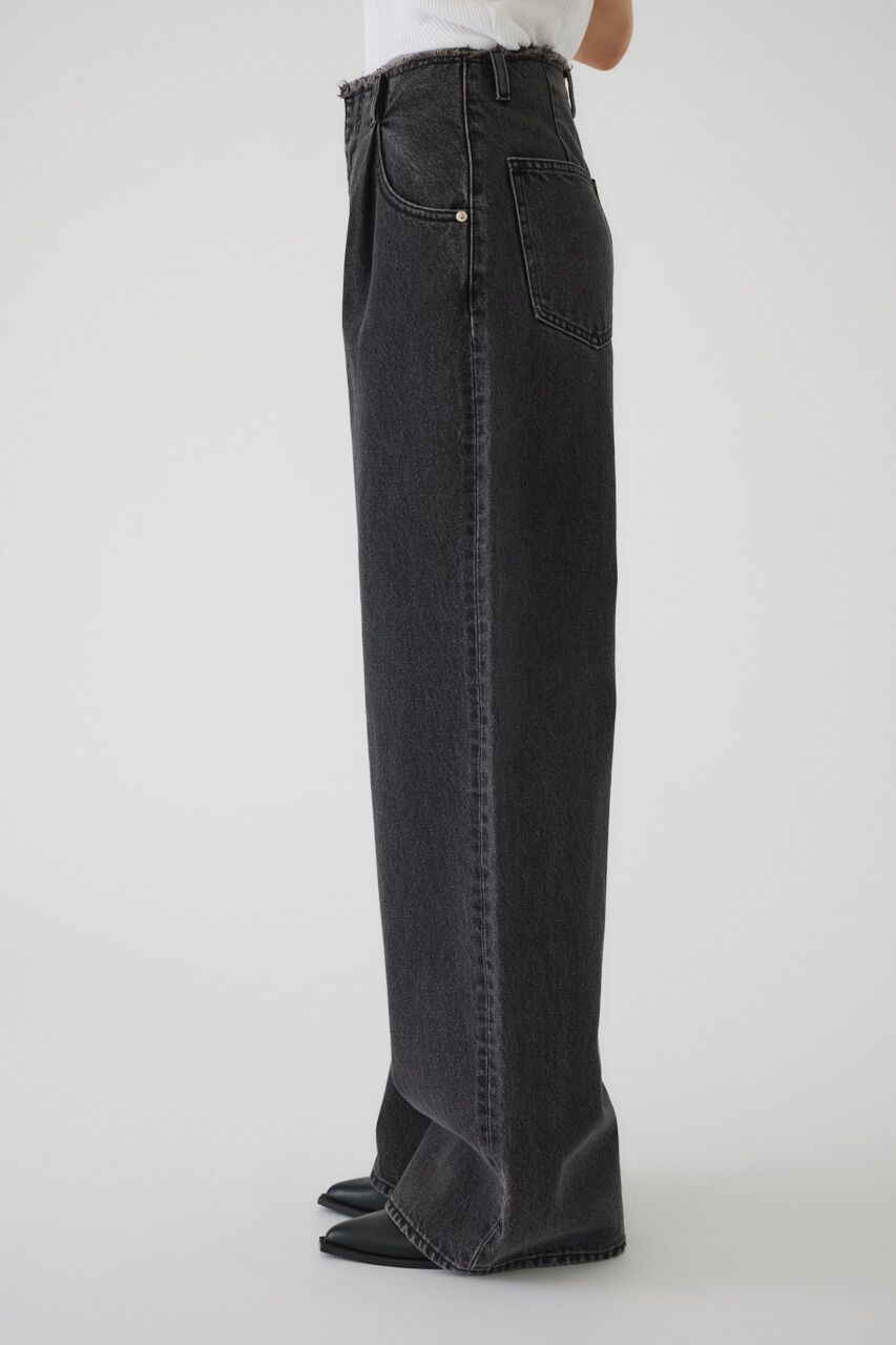 RIM.ARK 「Cut off wide denim」|デニム|