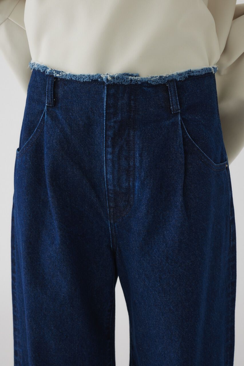 RIM.ARK 「Cut off wide denim」|デニム|