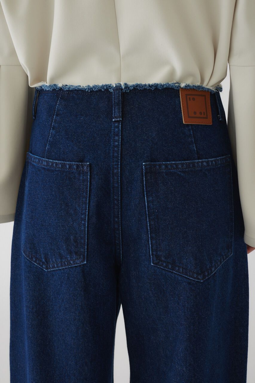 RIM.ARK 「Cut off wide denim」|デニム|