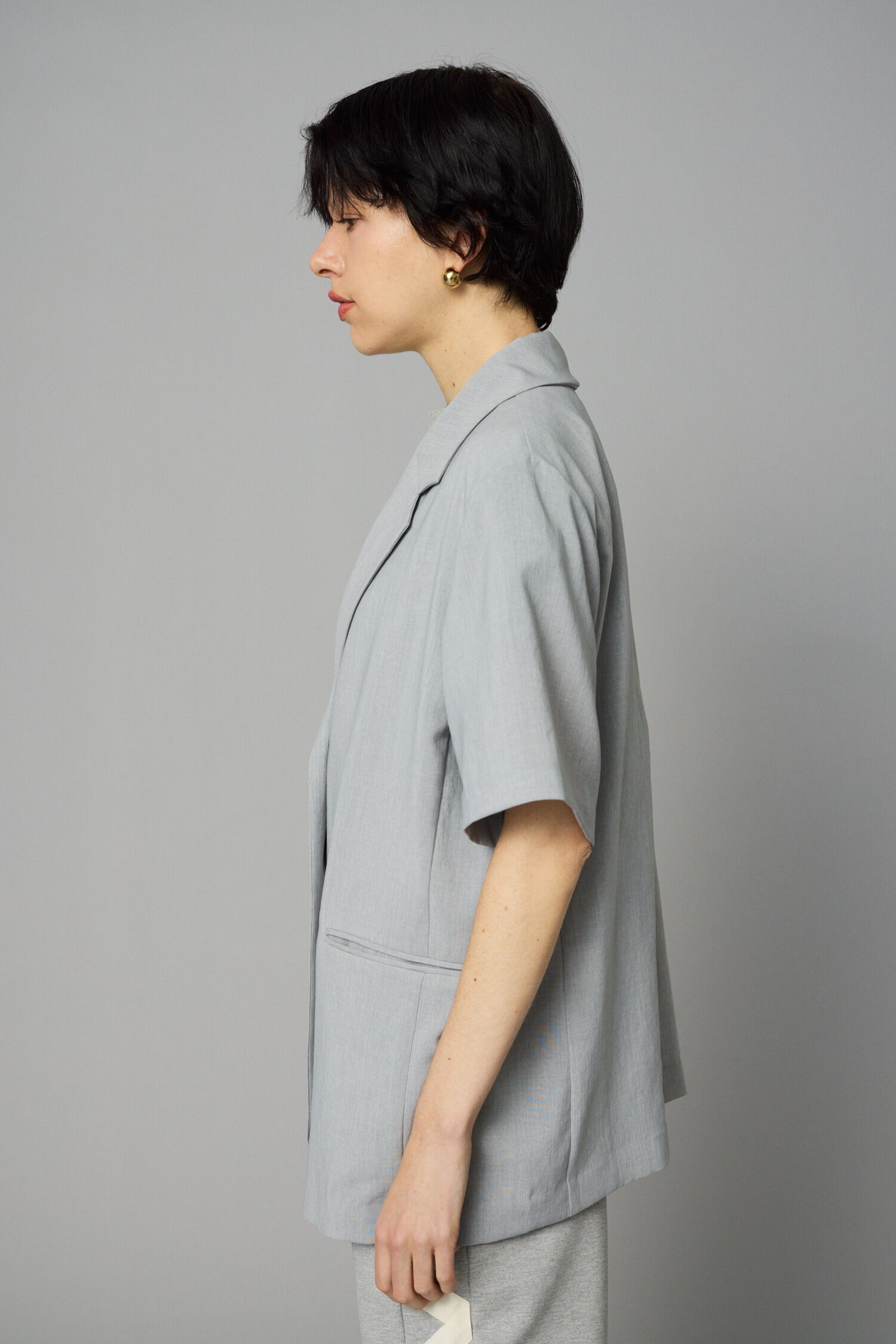 HeRIN.CYE「Over size half  jacket」|その他|