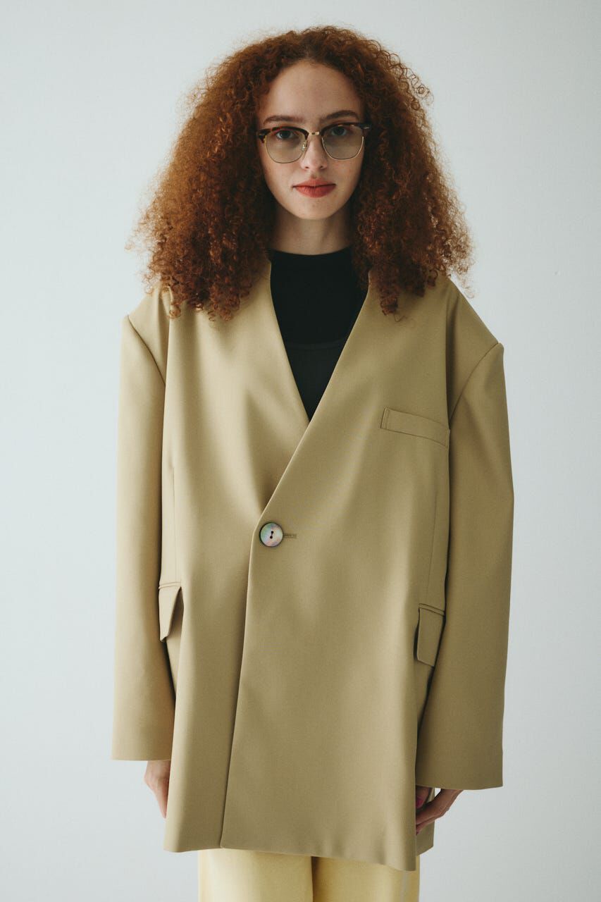 HeRIN.CYE「No collar over jacket」|その他|BEG