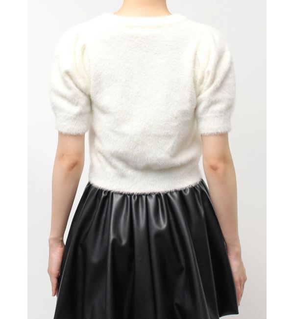 CALNAMUR「メニーリボンシャギーニット」|ニット・セーター|